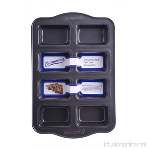 Entenmann's Classic 8 Cup Non-Stick Mini Loaf/Brownie Pan - B008IE04HY